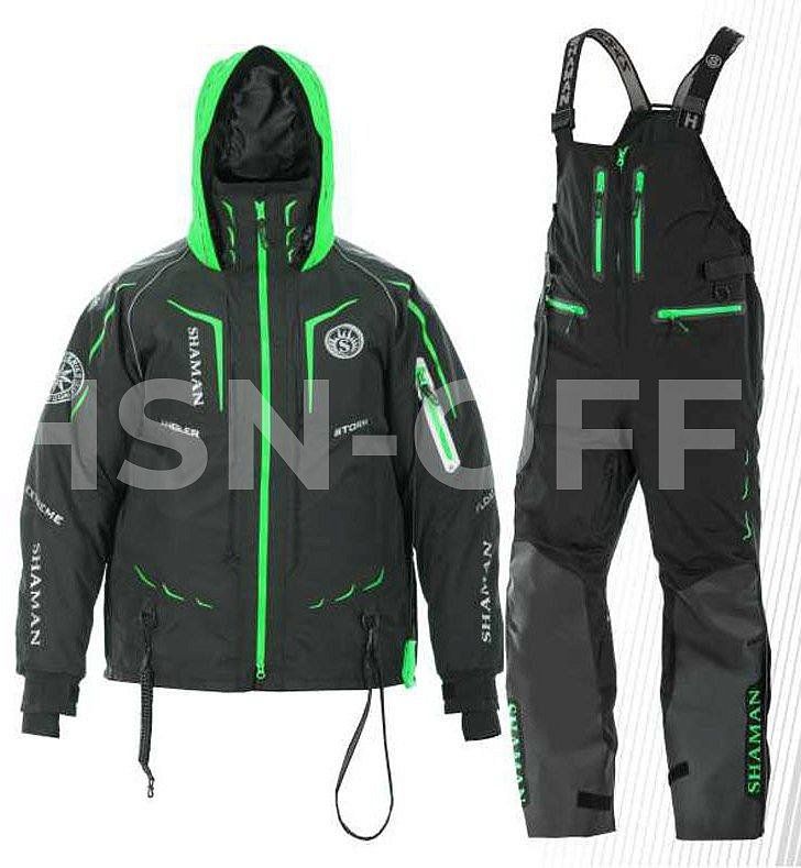 Костюм-поплавок мужской "ANGLER" (-40) зеленый ПРЕДЗАКАЗ S-312-0